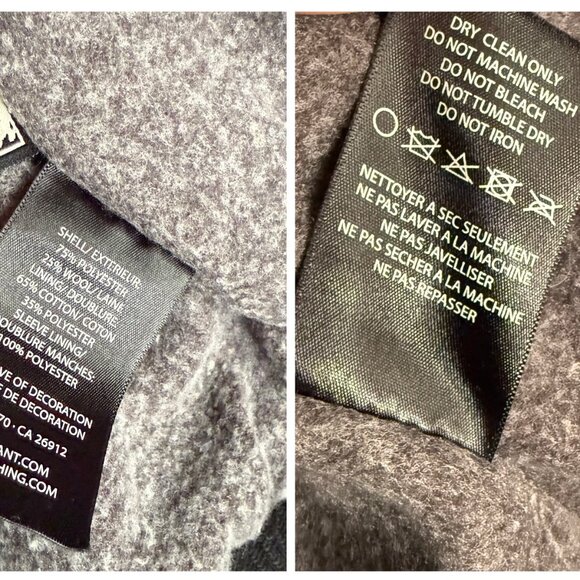 Obey Arctic Sherpa Bomber Jacket NWT Black Grey Small - Picture 9 of 11